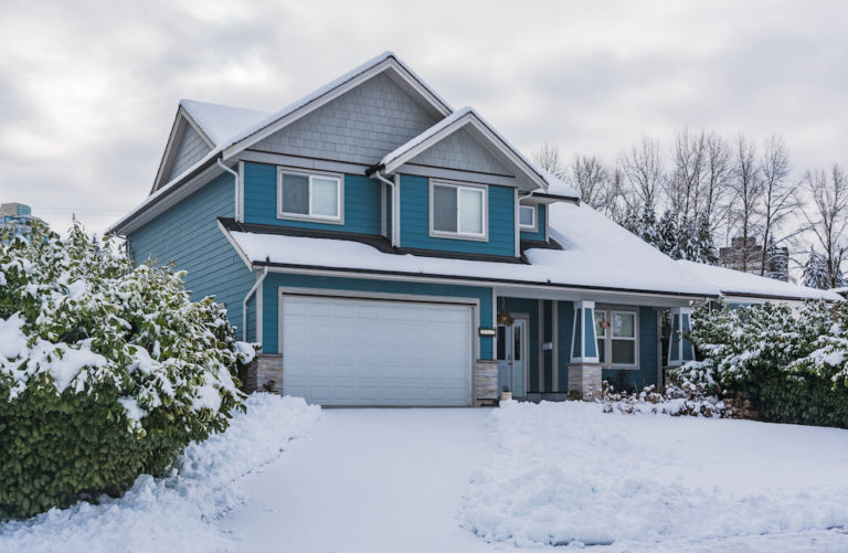 Suburban KC Area Home Covered with Snow | K-Guard Heartland