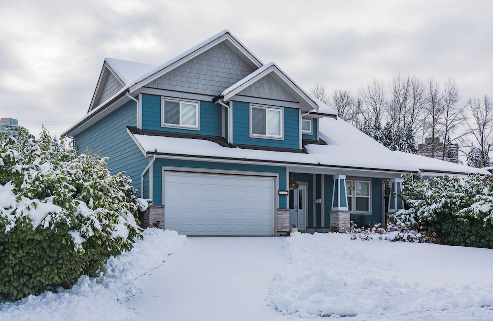 Suburban KC Area Home Covered with Snow | K-Guard Heartland