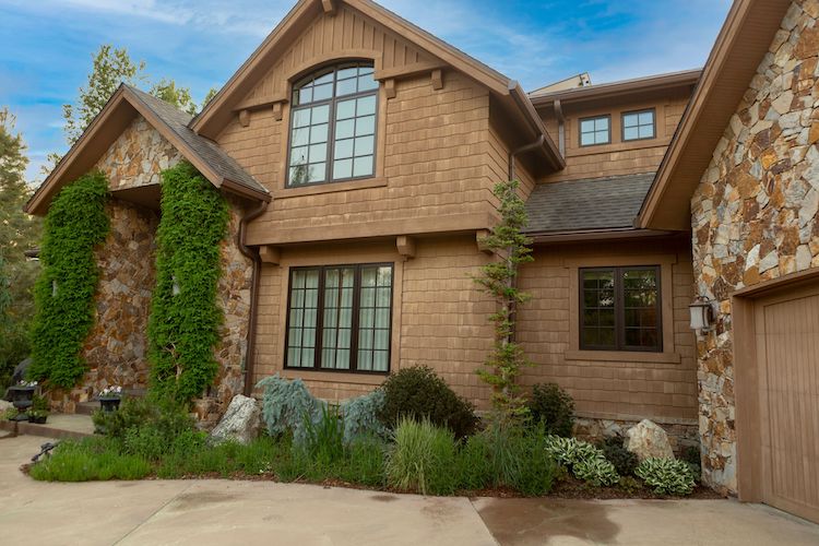 Beautiful Landscaping on Suburban Home - K-Guard Heartland