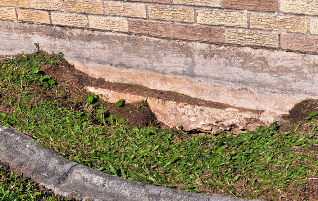 Hole Near Foundation - K-Guard Heartland