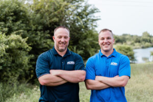 picture of travis burch and carter clond owners of k-guard heartland