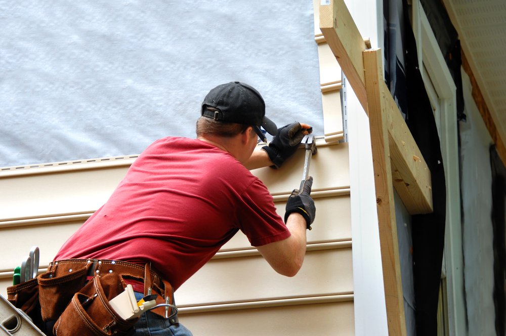 Installing Siding On Home