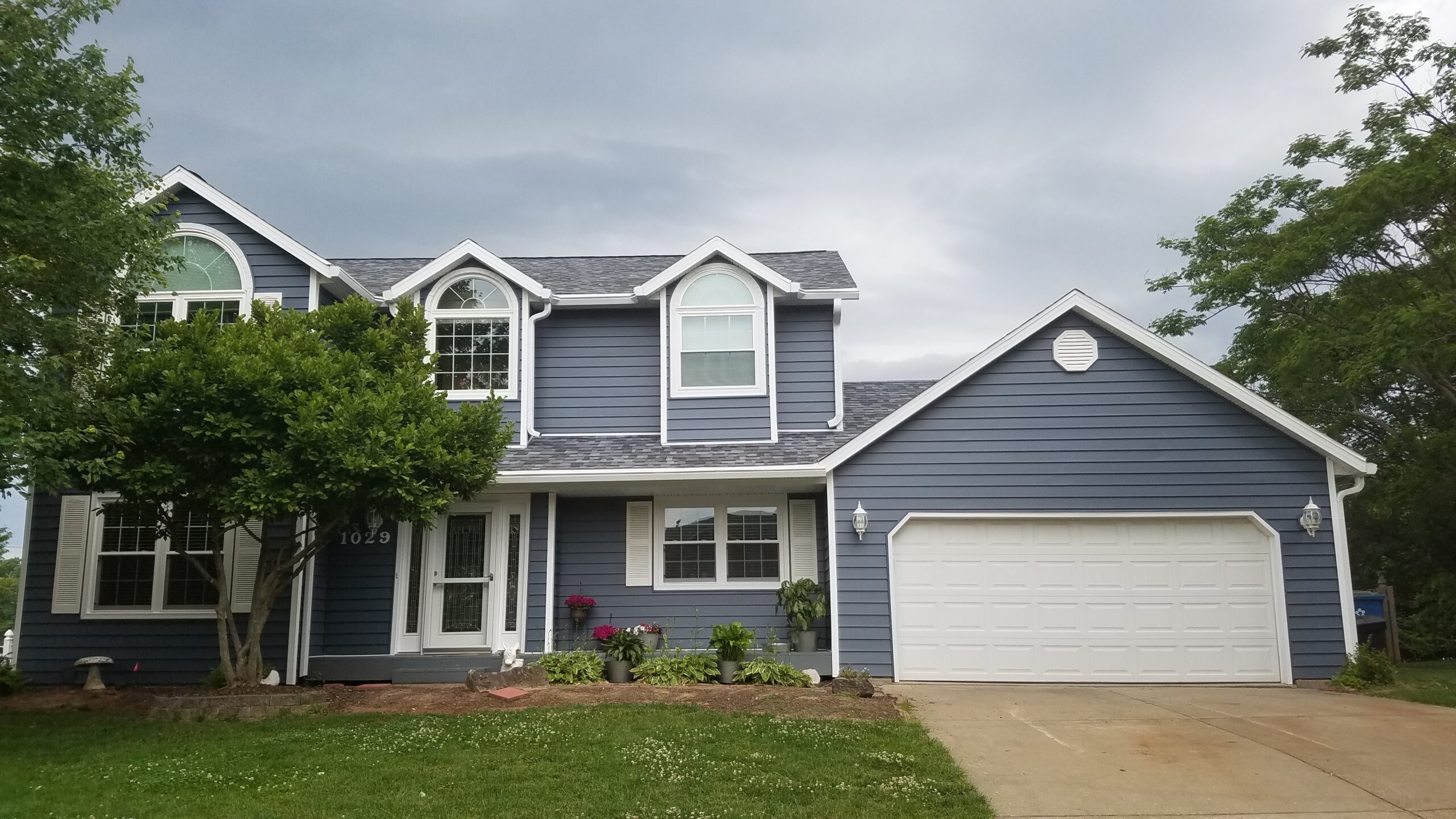 Home With New Gutters
